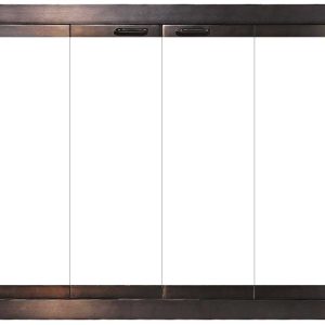 stool fireplace doors