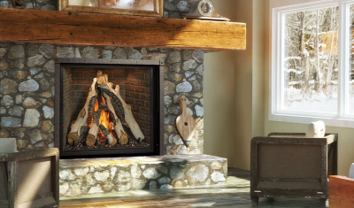 deluxe clean face fireplace