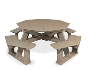 octagon outdoor table