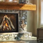 deluxe clean face fireplace