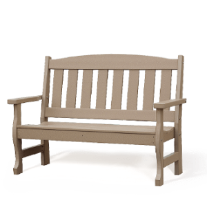 English garden bench