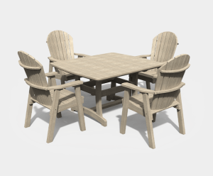 adirondack dining set