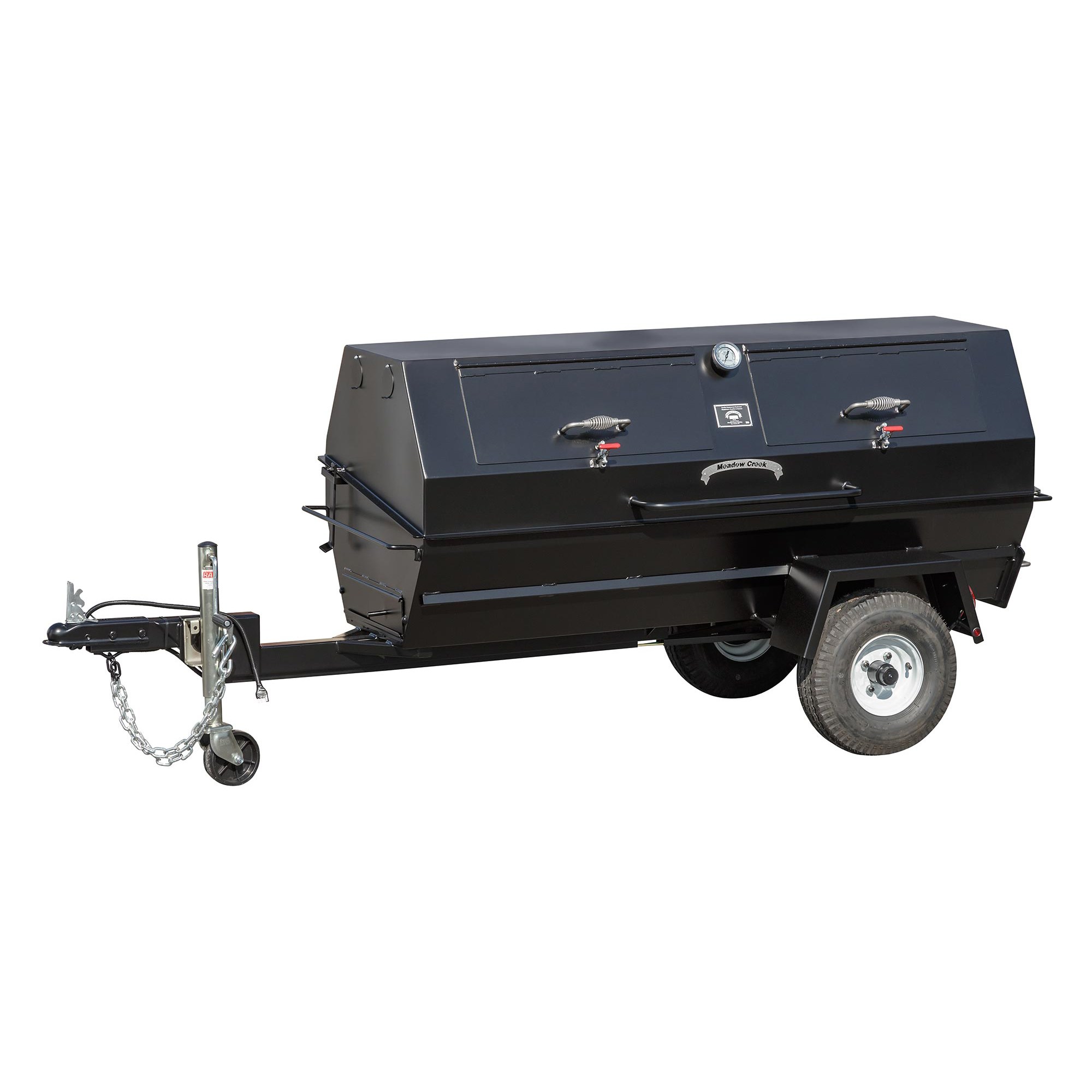 pig roasting trailer