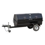 pig roasting trailer