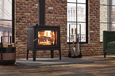 wood burning stove