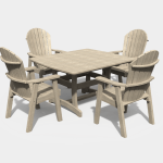 adirondack dining set